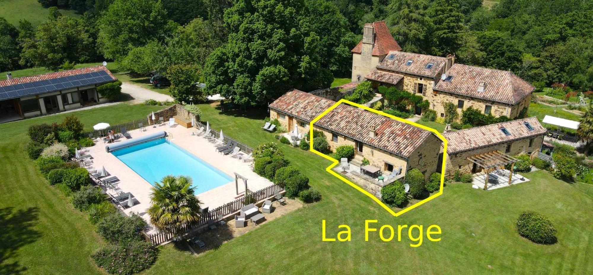 Les Vauries Domaine De Cournet Haut, A 17Th Century Property Set On A Calm, Idyllic Domain With Pool, Tennis, Bikes And More מראה חיצוני תמונה
