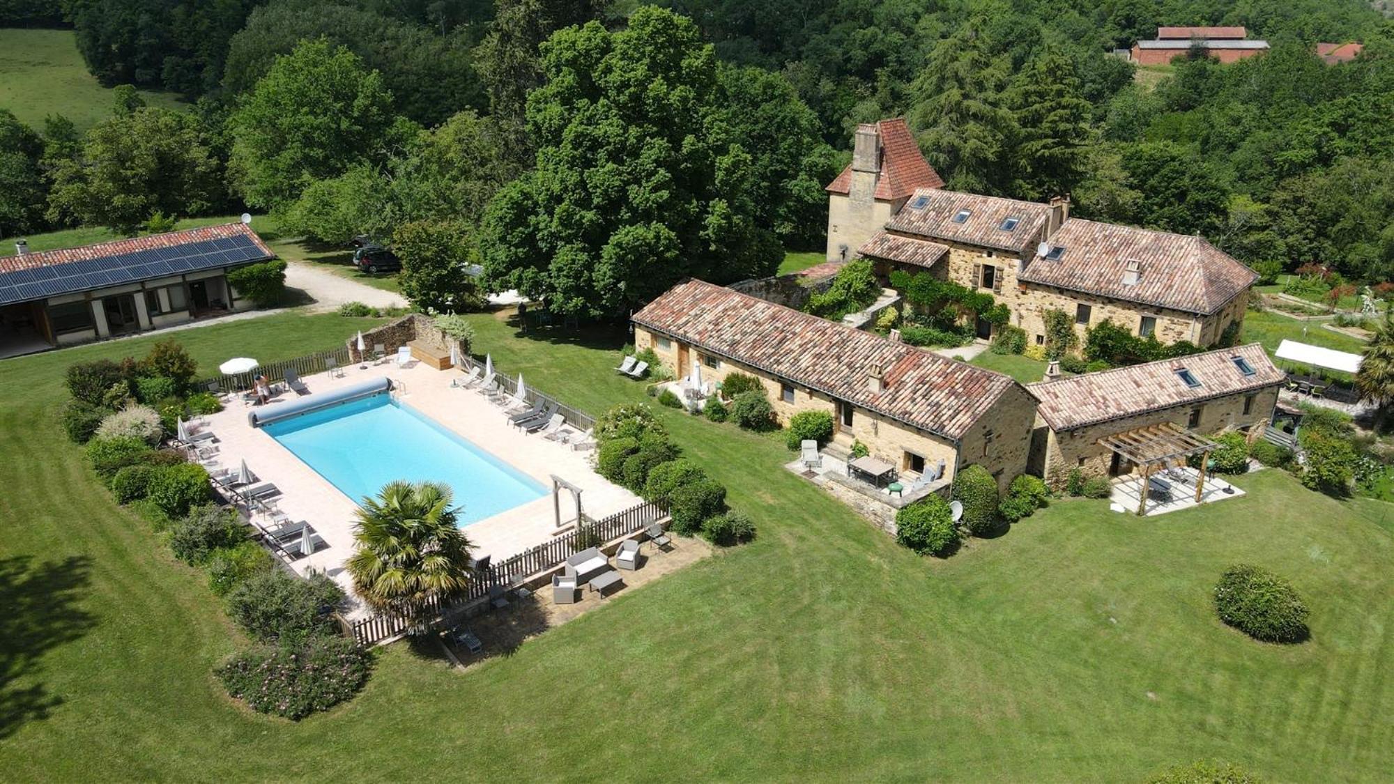 Les Vauries Domaine De Cournet Haut, A 17Th Century Property Set On A Calm, Idyllic Domain With Pool, Tennis, Bikes And More מראה חיצוני תמונה
